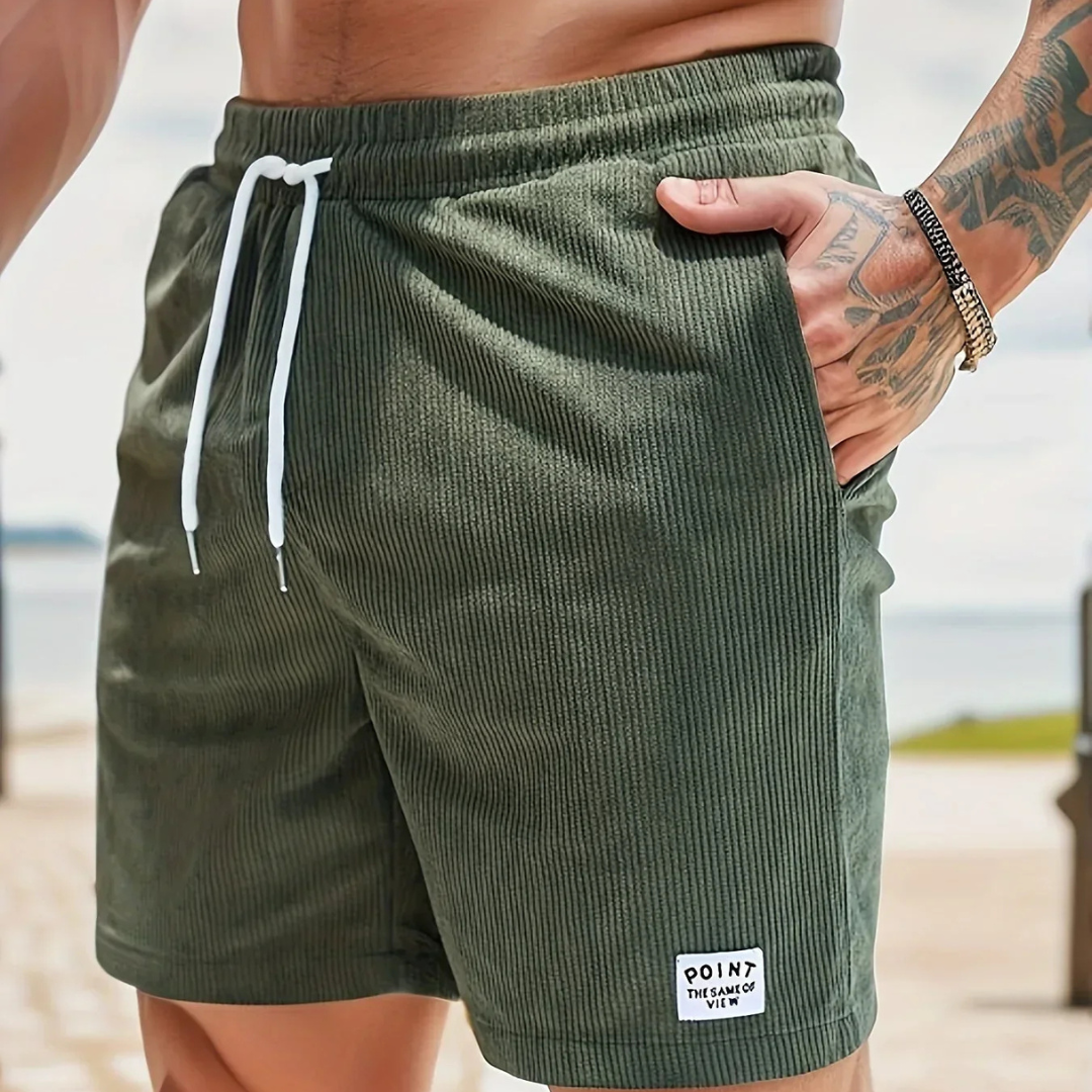 Zachary | Herren Shorts aus Cord mit leichtem Stretch und zeitloser Ästhetik
