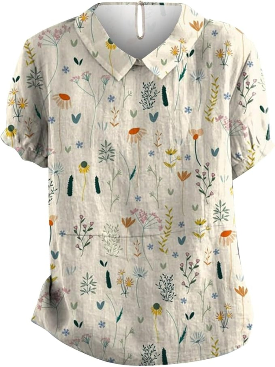 Ayah - Wildblumen Bluse