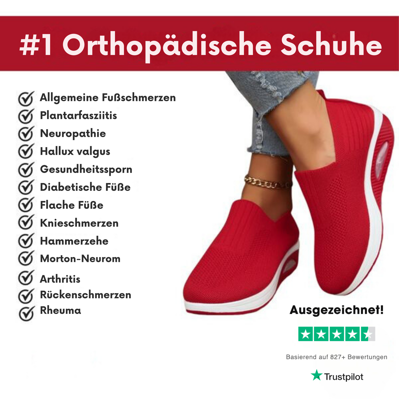 Nancy - Orthopädische Schuhe zur Schmerzlinderung