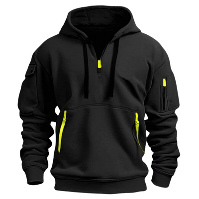 Kapuzensweatshirt mit Reißverschluss | Funktionales Design | Sportlich & Bequem
