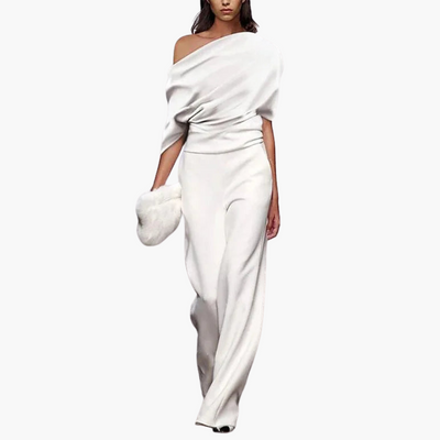 Eleganter Einreiher-Jumpsuit für Damen - Frühlingstrend