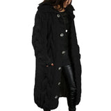 Anne | Komfortable Und Zeitlose Strickjacke Für Damen in Schwarz