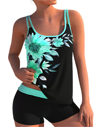 FloraBloom Damen Tankini Set