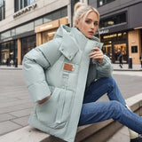 Stilvolle Damen Winterjacke - Mariette in Grün