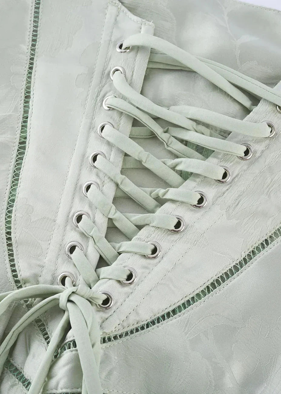 Satiniertes Maxi-Kleid | Spaghettiträger & Tailliertes Design | Eleganter Glamour