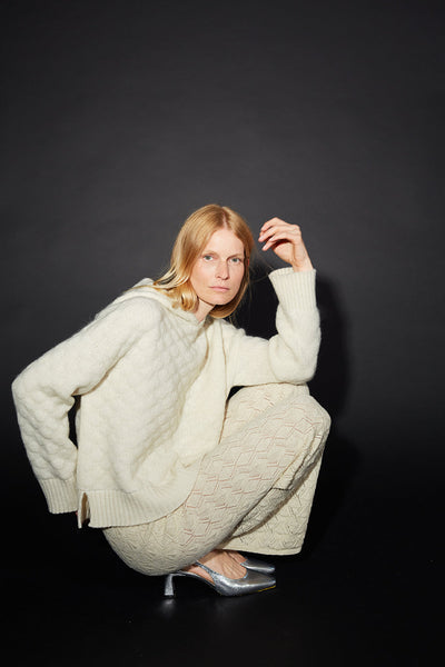 Strickpullover mit Kapuze | Schlichte Eleganz | Gemütlicher Stil