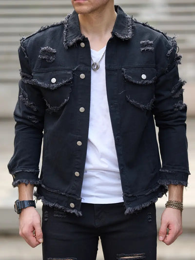 Harrison - Slim-Fit-Denim-Jacke für Männer