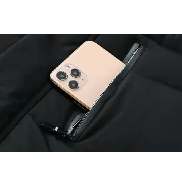 Frostel™ | Herren Winterjacke mit Kapuze, gepolstert und fleecegefüttert – Perfekt für kalte Tage