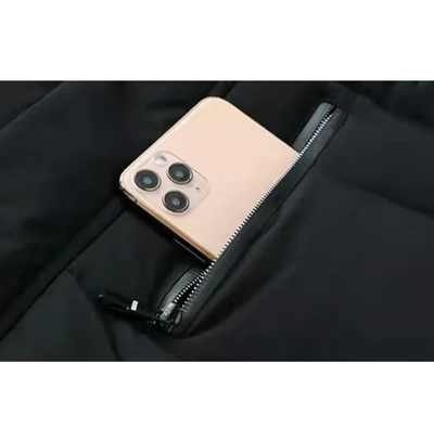 Frostel™ | Herren Winterjacke mit Kapuze, gepolstert und fleecegefüttert – Perfekt für kalte Tage