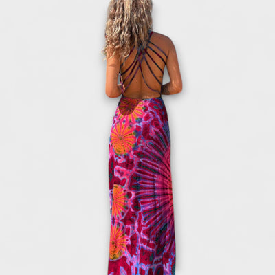Ronja - La Bamba Tie-Dye Print Maxikleid