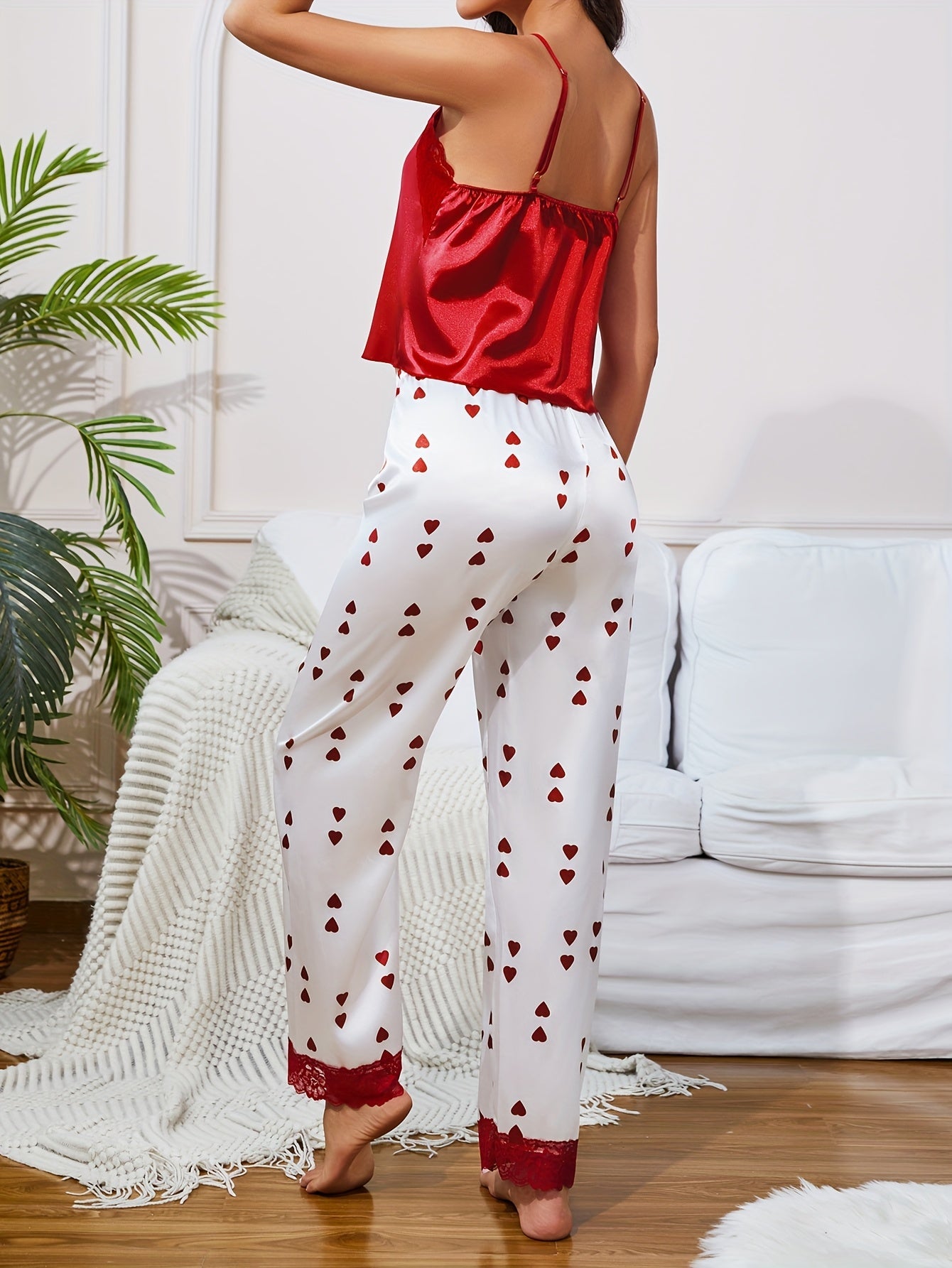 Pyjama-Set | Verspieltes Design | Femininer Look