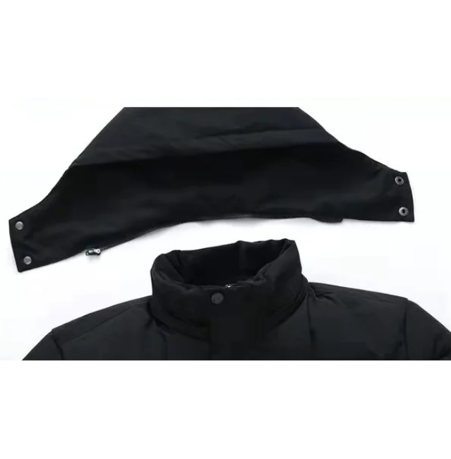 Frostel™ | Herren Winterjacke mit Kapuze, gepolstert und fleecegefüttert – Perfekt für kalte Tage