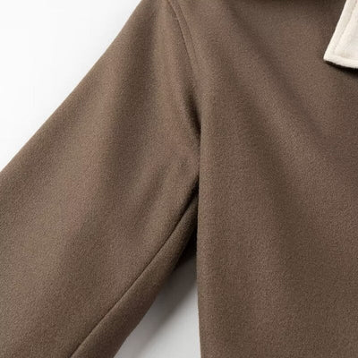 Belia | Zweifarbiger Trenchcoat mit Oversize-Flair