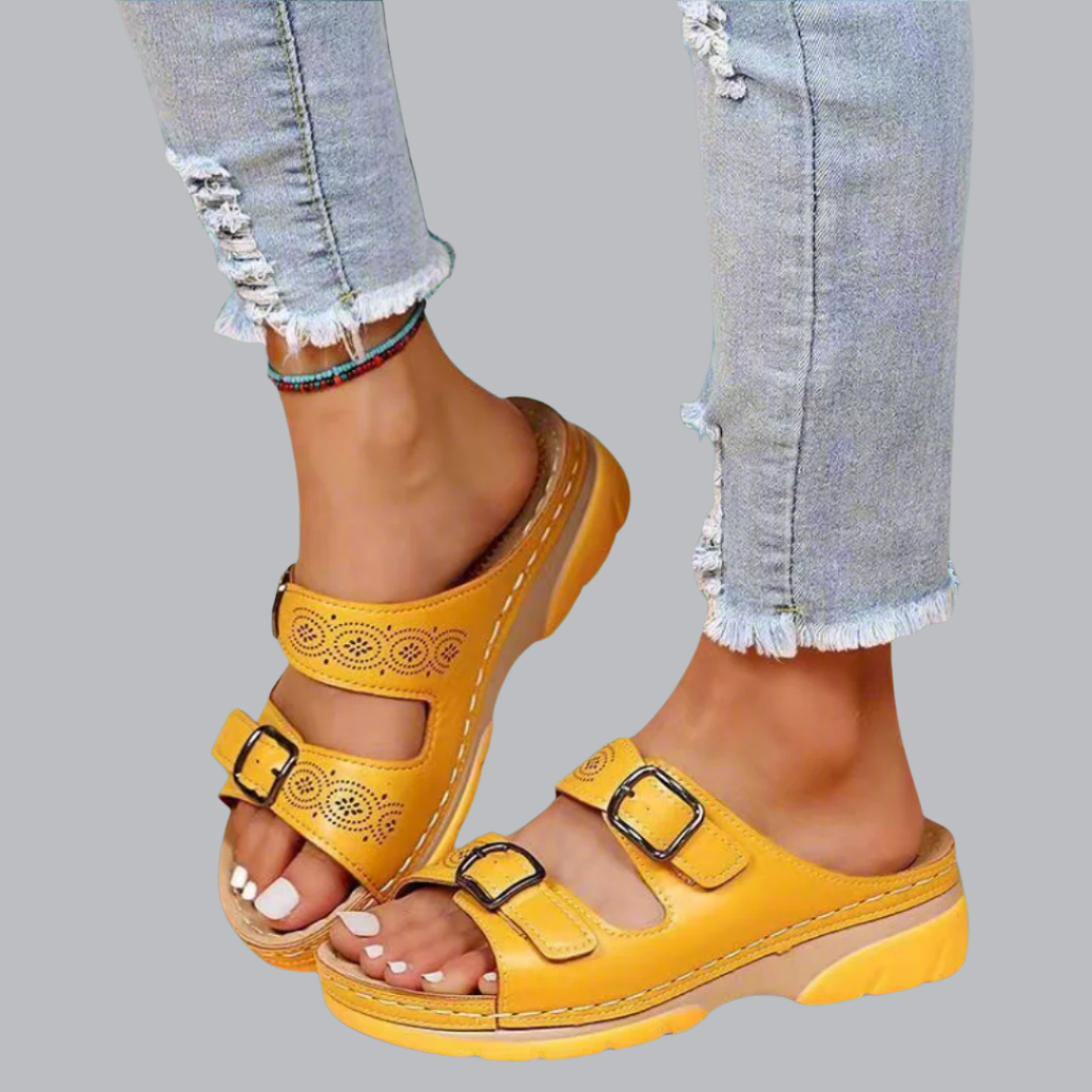 Christa™ | Keilsandalen