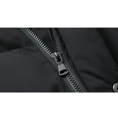 Frostel™ | Herren Winterjacke mit Kapuze, gepolstert und fleecegefüttert – Perfekt für kalte Tage