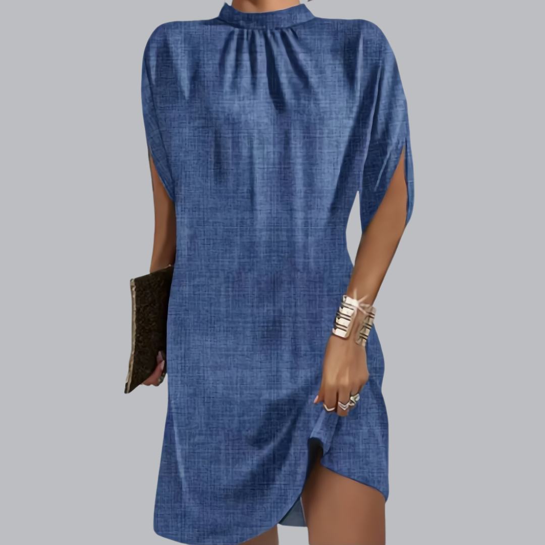 Veronika™ | Elegantes Shirtkleid mit fließendem Schnitt