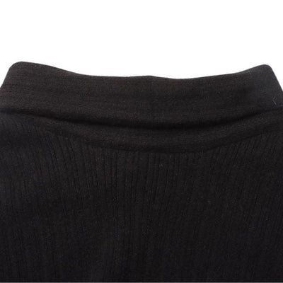 50% RABAT | Sivora™ | Damen Strickpullover mit Asymmetrischem Kragen und Rippenmuster  [Rabat på sidste dag]