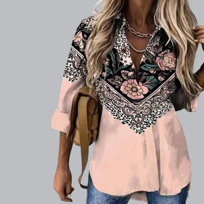 Belinda™ | Elegante Bluse mit taillierter Passform