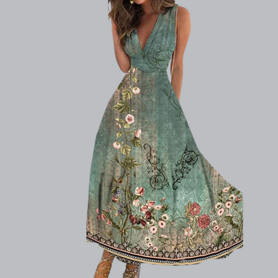 Cornelia™ | Elegantes Maxikleid mit schmeichelnder Passform