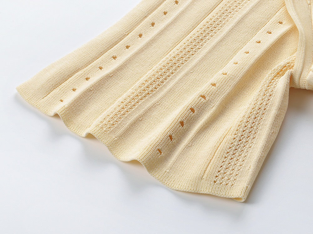 Knopf-Detail-Midikleid | Eleganz und Komfort | Femininer Schnitt