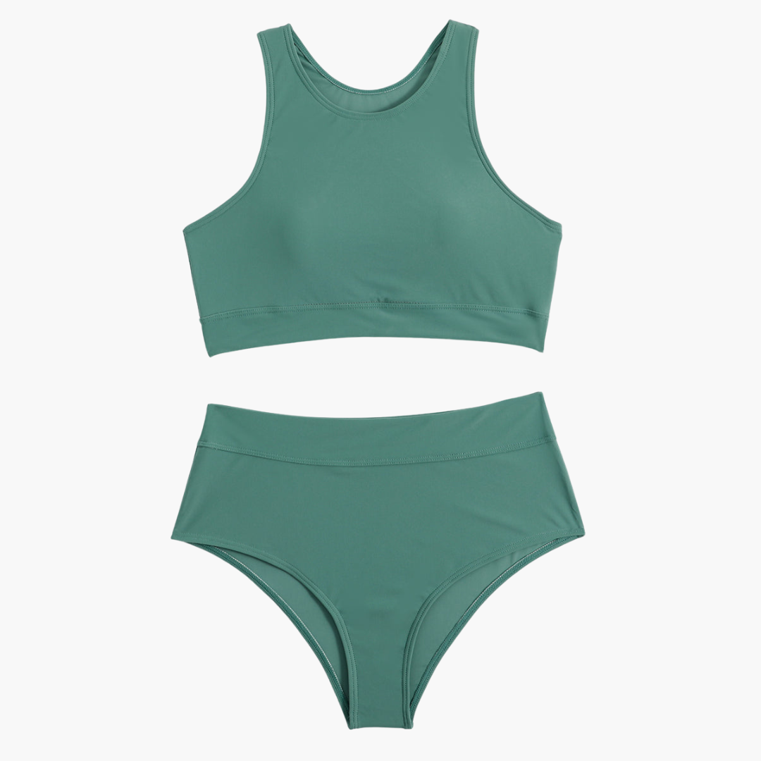 Sport-Bikini - Damen Bustier-Set für Schwimmen & Training