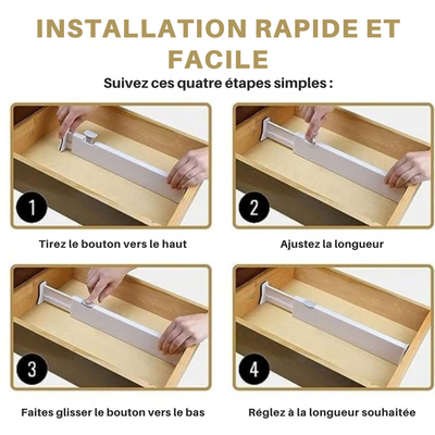 SchubladenPro™ Mühelose Schubladenorganisation