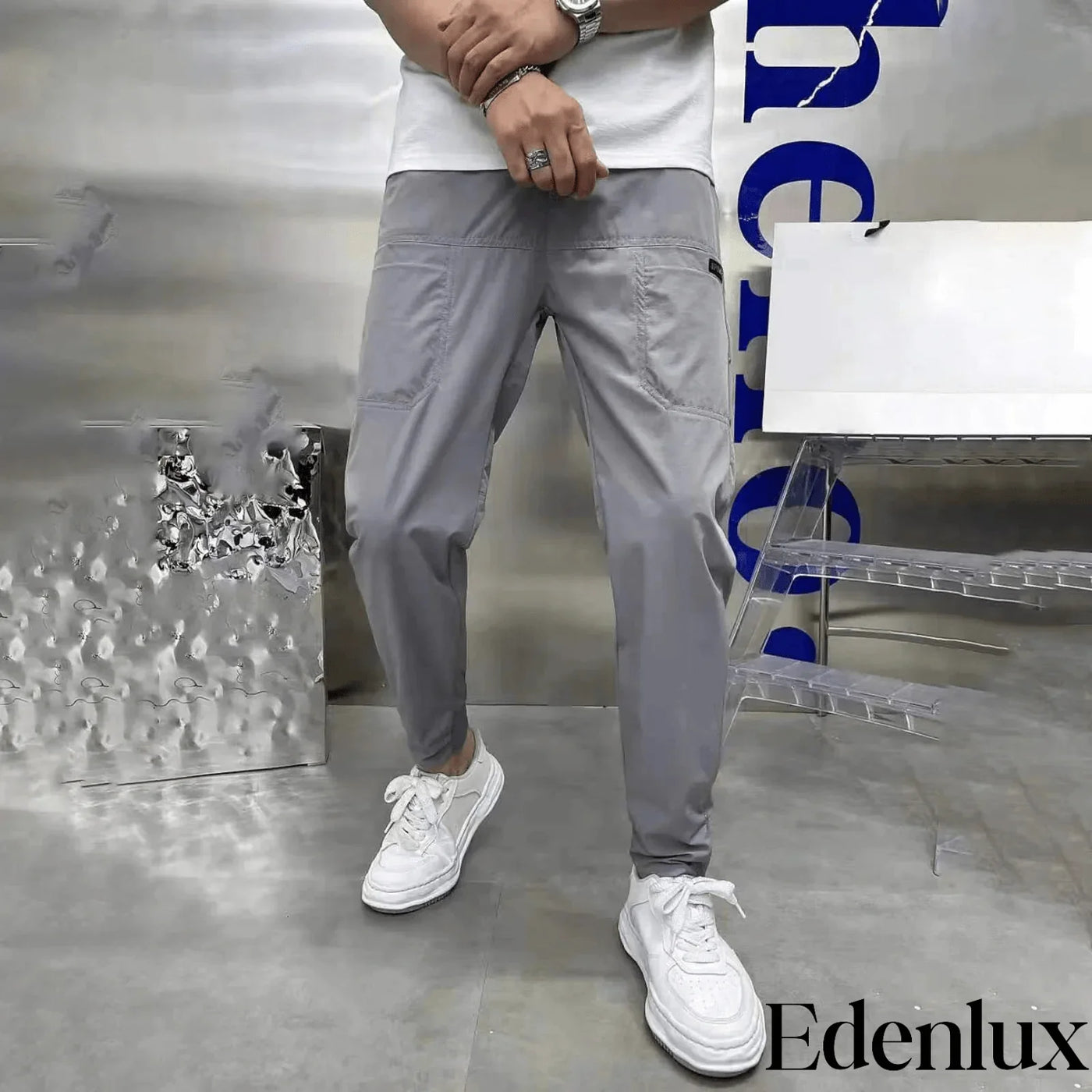 LETZTER TAG 60% RABATT | Lucas | Stretch Cargo Jeans für Männer