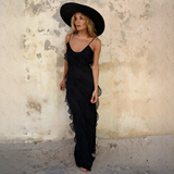 Antonija - Edles und stilvolles Frauenkleid in Schwarz