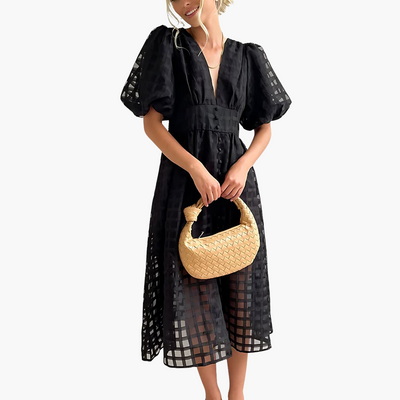 Elegantes Midikleid für Damen - Sommerliches Chic-Kleid