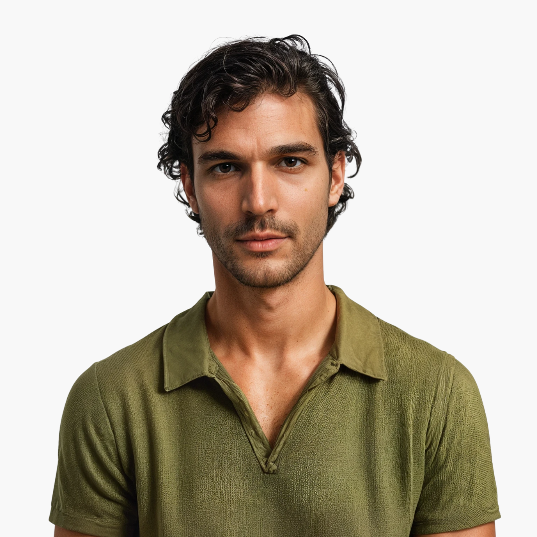 Klassisches Poloshirt für Herren - Kurzarm Basic Look