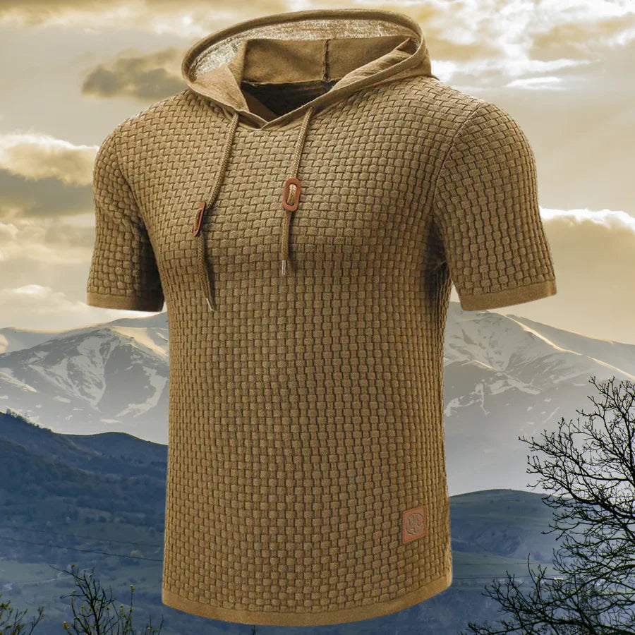 Marion - Kapuzenpulli mit kurzen Ärmeln