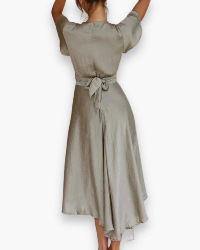 Damen Festliches Fließendes Kleid | Midi