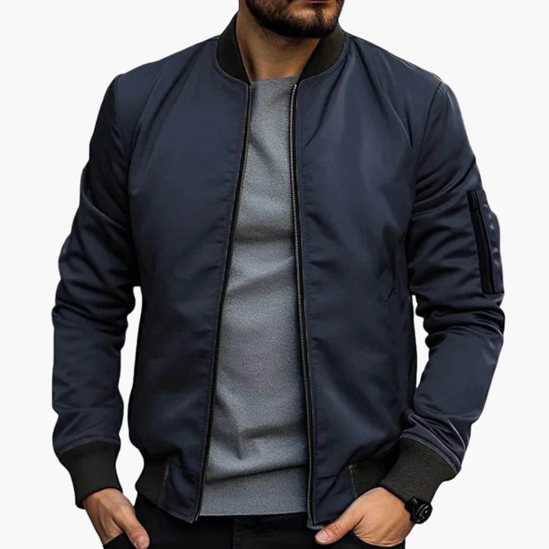 Herren Bomberjacke mit Seitentaschen
