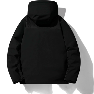 Skijacke mit Kapuze und Taschen | Winterjacke