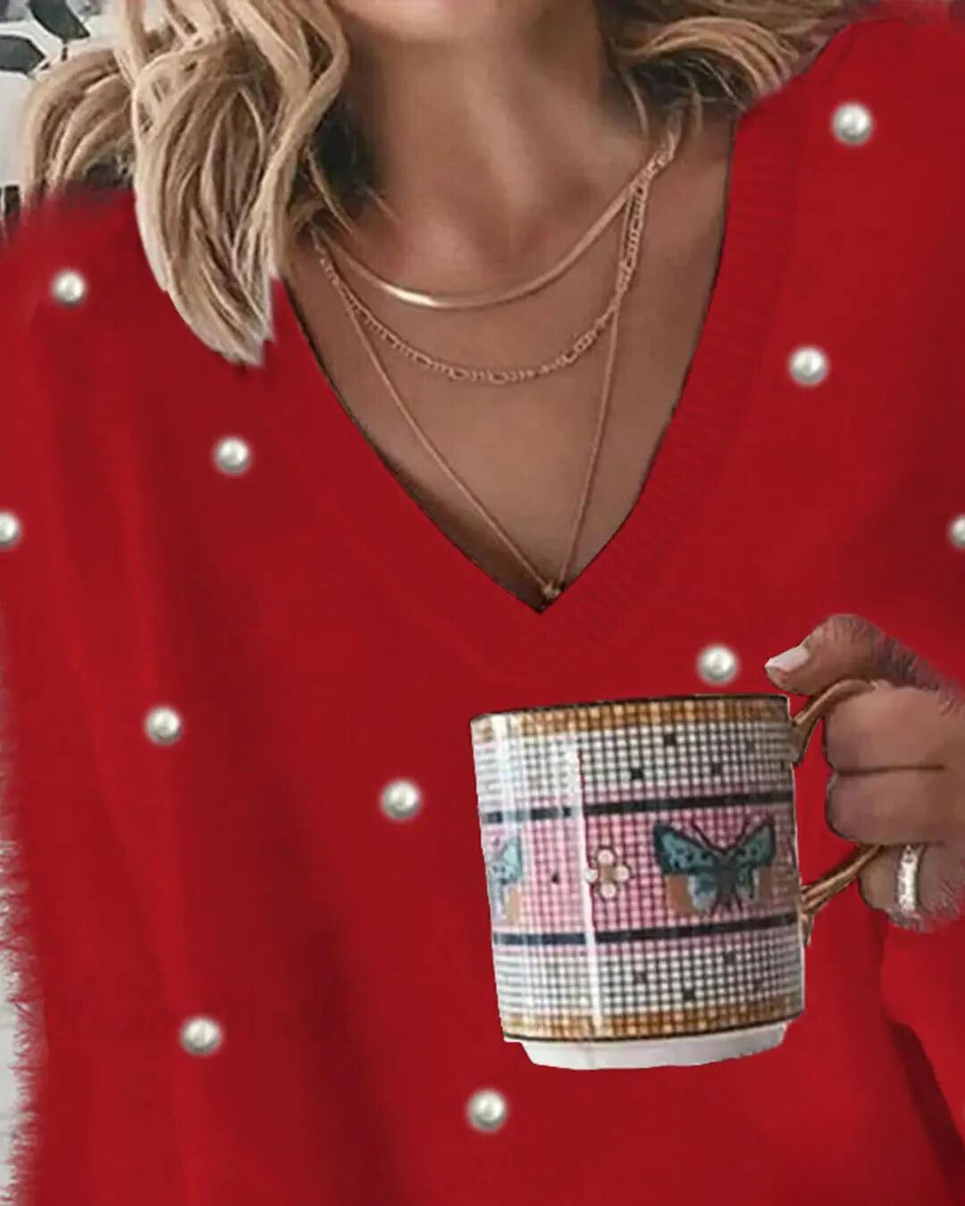 Jella - Langärmeliges Pullover