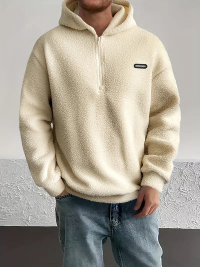 Drew - Coole flauschige Snuddie-Kapuzenpullover für Männer