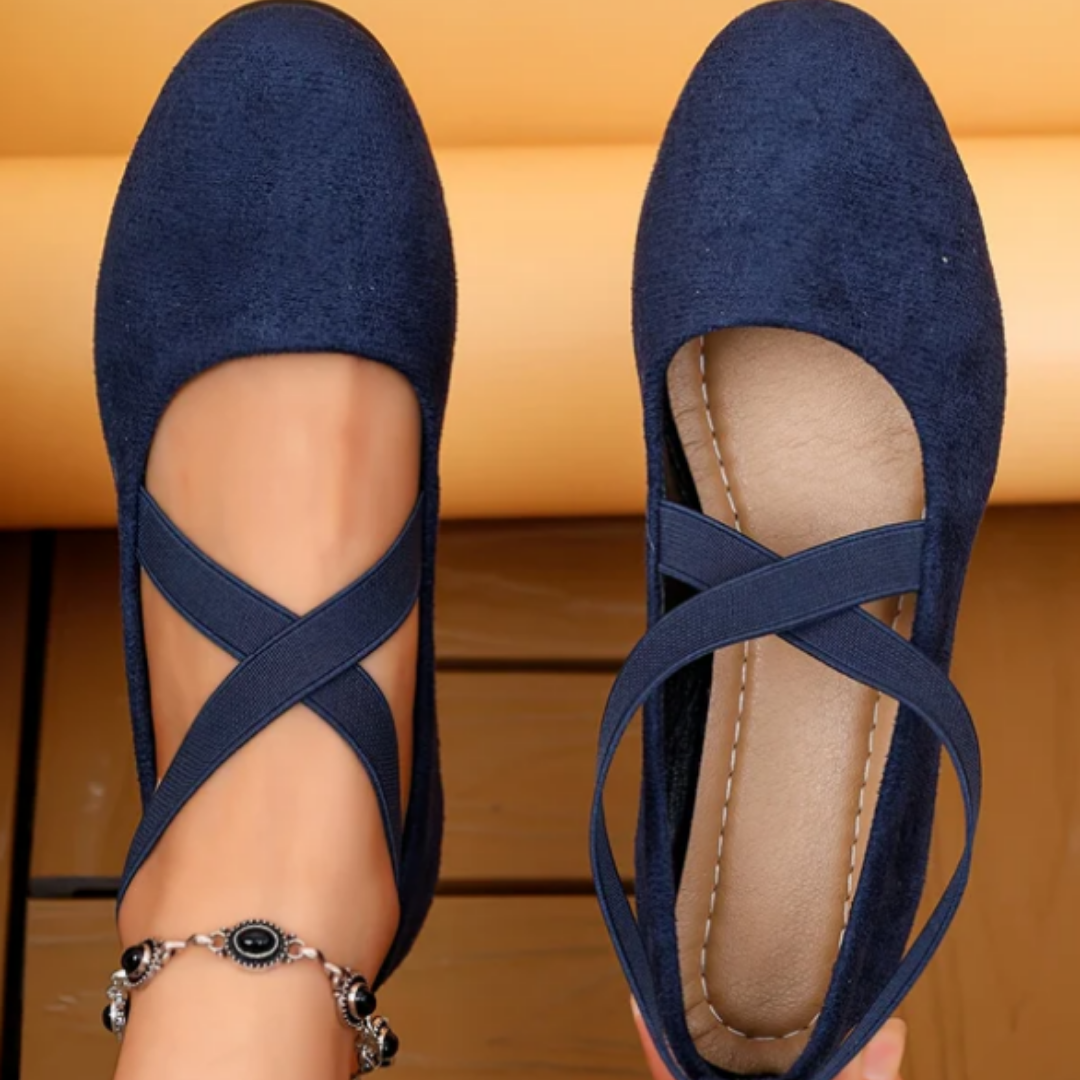 Petra | Ballettschuhe Damen Elegante Ballettschläppchen für Komfort und Stil