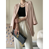 Sarah | Eleganter Und Stilvoller Damen Blazer in Rosa