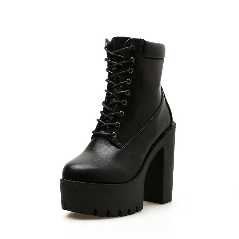 Modivy™ | Modische Ankle Boots mit hohem Absatz