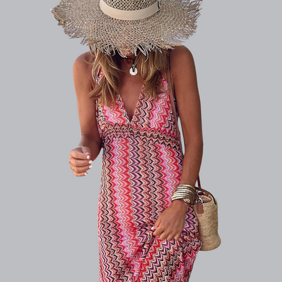 Seraphine™ | Tribal Boho Halterneck Maxikleid