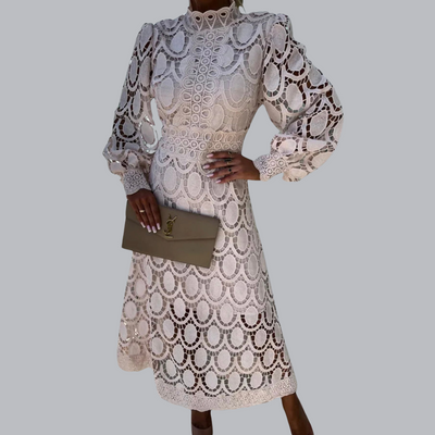 Jule™| Romantisches und elegantes Midi-Kleid