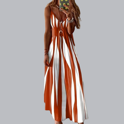 Milena™ | Luftiges Maxikleid mit fließendem Schnitt