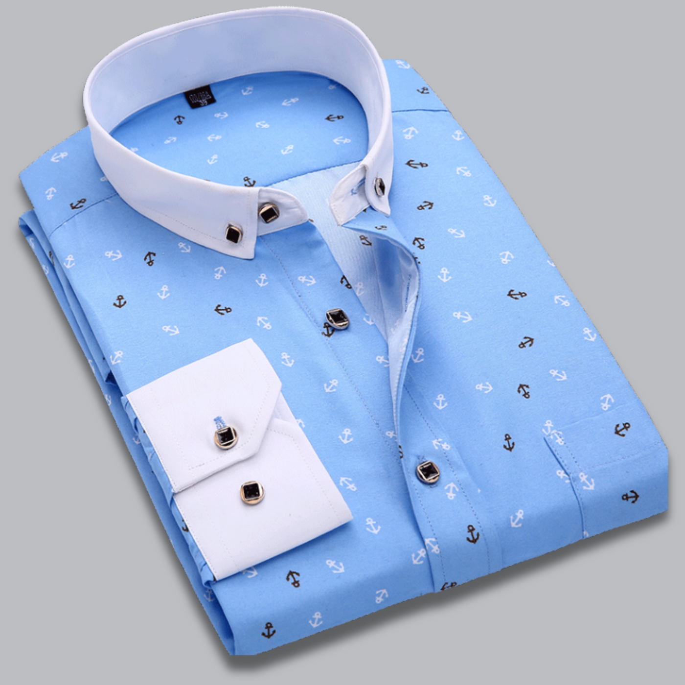 Gregor™ | Premium Hemd in Blau