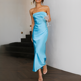 Leonie - Schickes Sommerkleid für Frauen in Blau