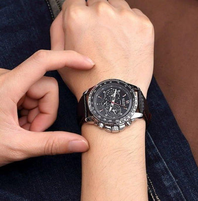 Elegante Quarzuhr im Luxusdesign