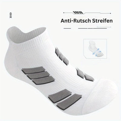 SwiftStep – Atmungsaktiv Rutschfest Streifen Sport Socken