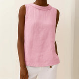 Maria - Stilvolles Damen Tanktop in Rosa