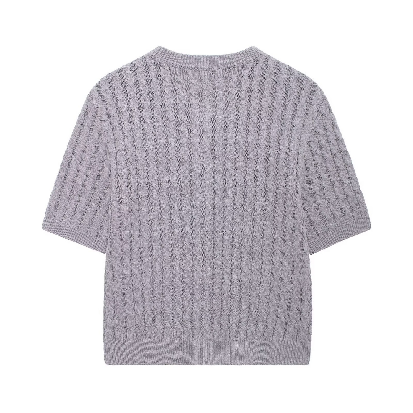 Lucinda - Strickjacke mit modernem Rundhals