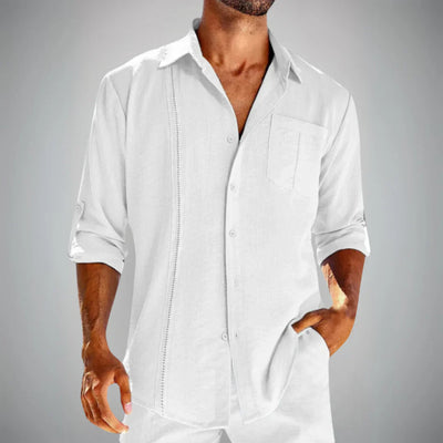 Thomas - Langarmhemd für Herren