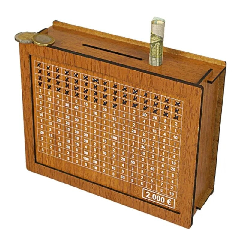 WealthBox™ | Spardose aus Holz